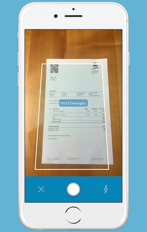 Die bexio Scanner App: Belege und weitere Dokumente scannen, hochladen, verbuchen - fertig. Buchhaltung ganz einfach.